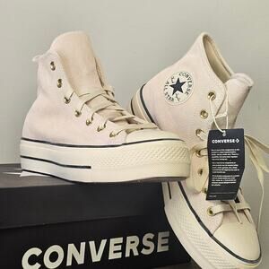 Converse Women's CTAS Lift Suede Hi Tops Size 9 Pale Petal A13823C  NWT